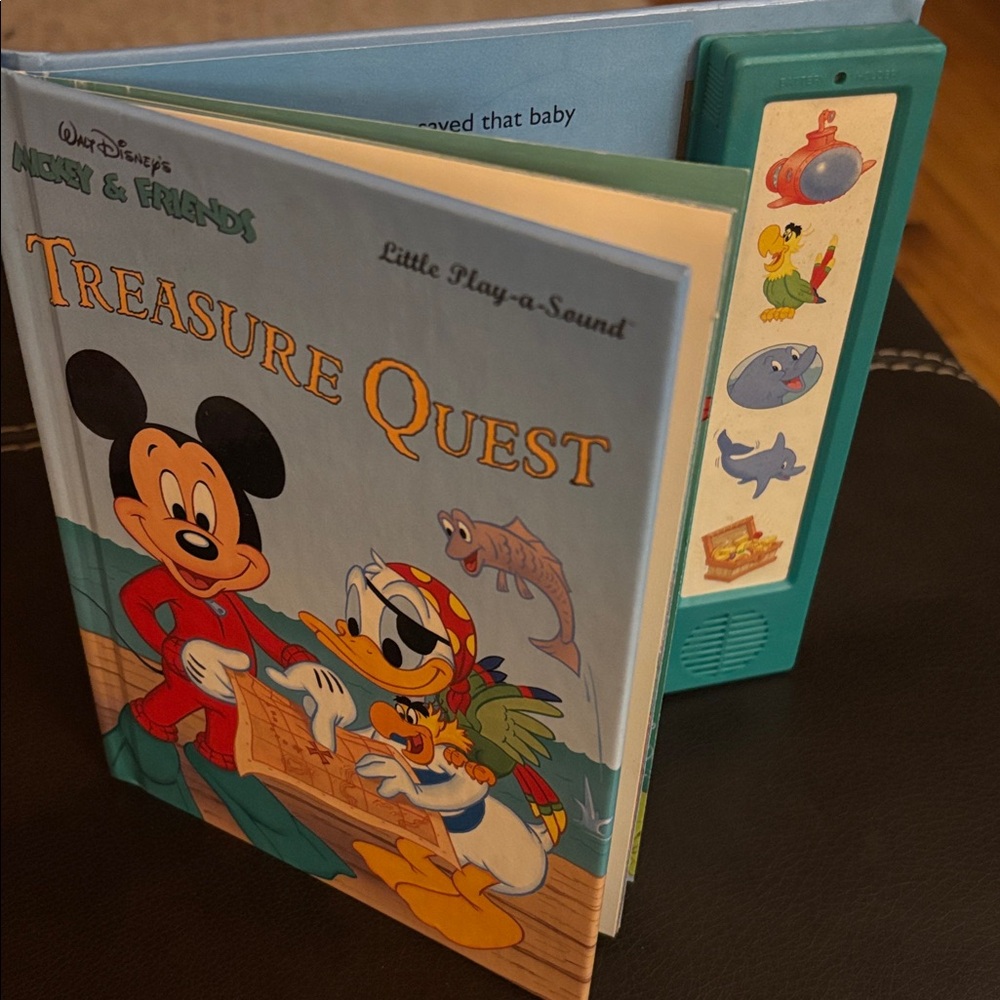 Disney Mickey & Donald Adventure Book , Treasure Quest with Sound